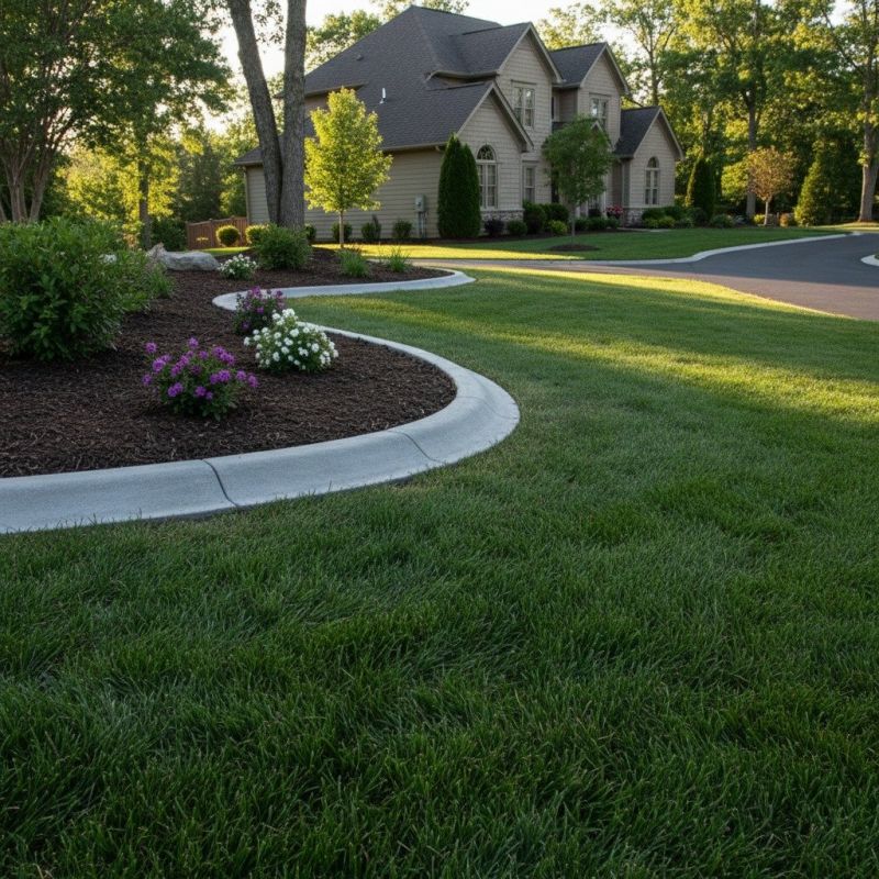 Flowerbed Curbing Installation in Citrus County, FL